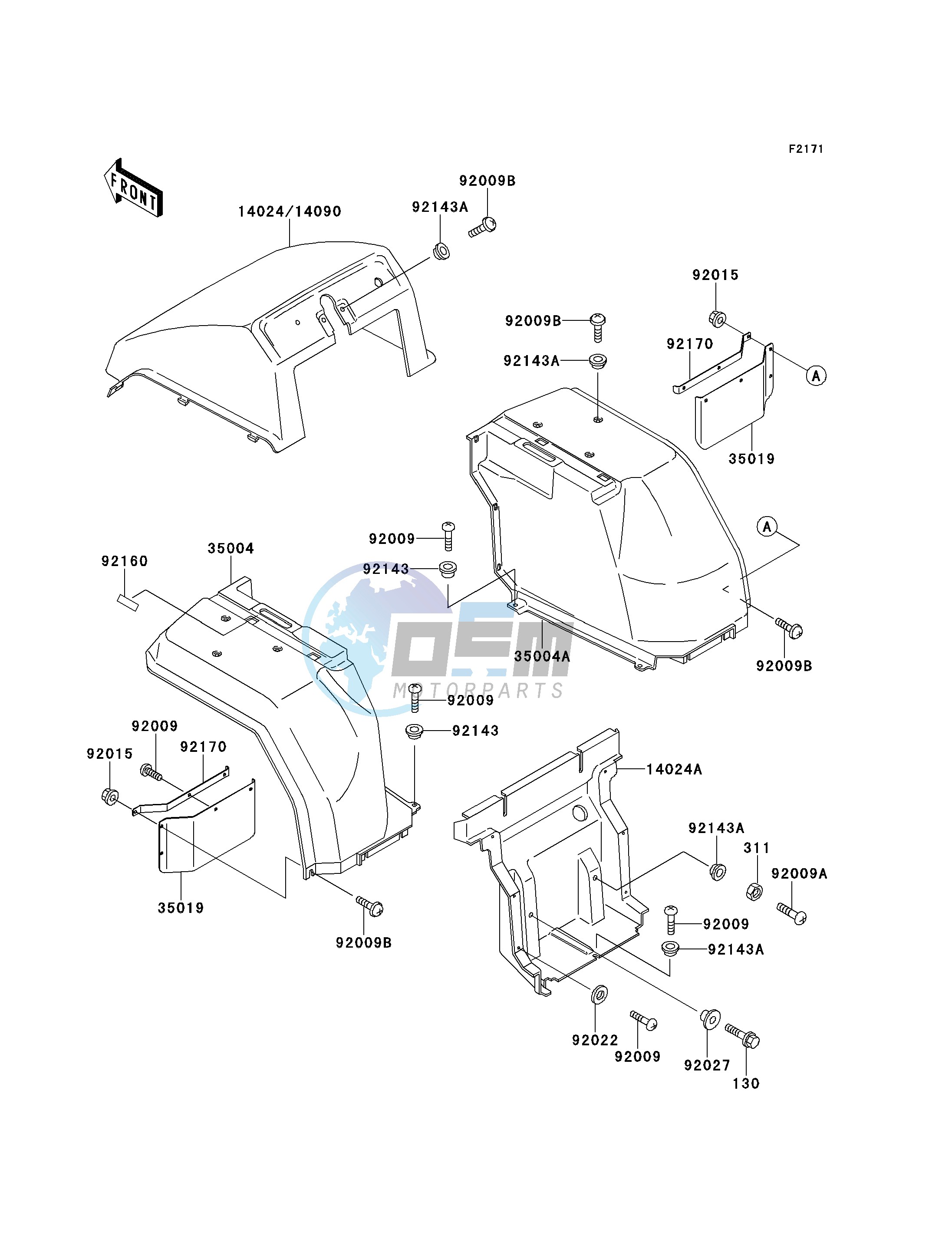 FRONT FENDER-- S- -