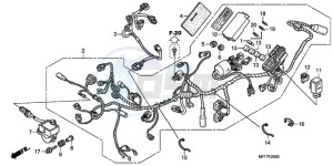 XL700VA9 Europe Direct - (ED / ABS SPC) drawing WIRE HARNESS