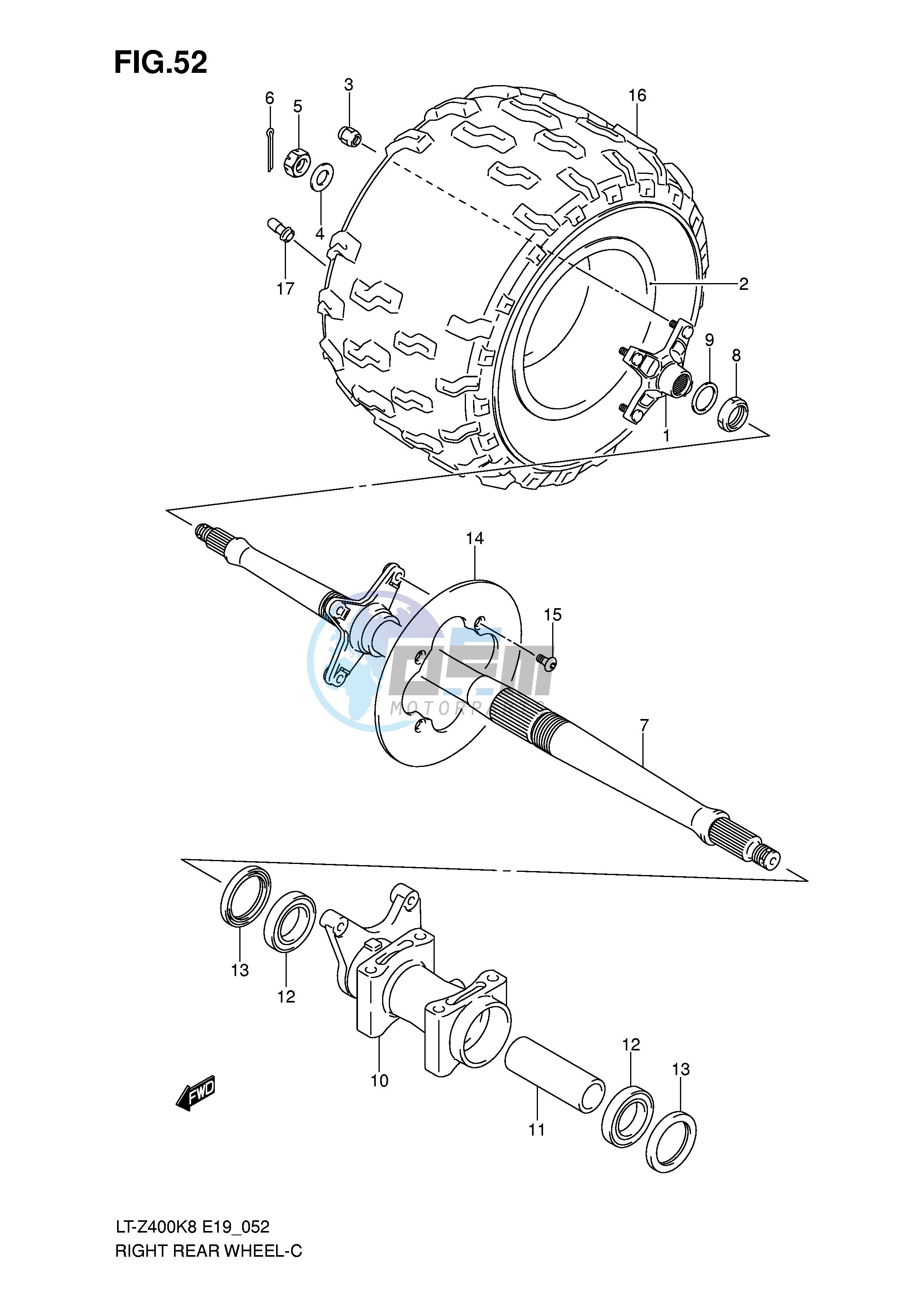 RIGHT REAR WHEEL