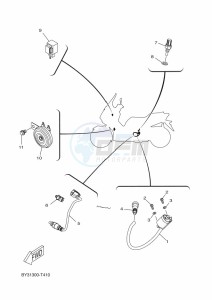 CZD300-A XMAX 300 (BGS2) drawing FLASHER LIGHT