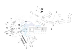 GTS 300 IE ABS E4 (APAC) drawing Stand/s