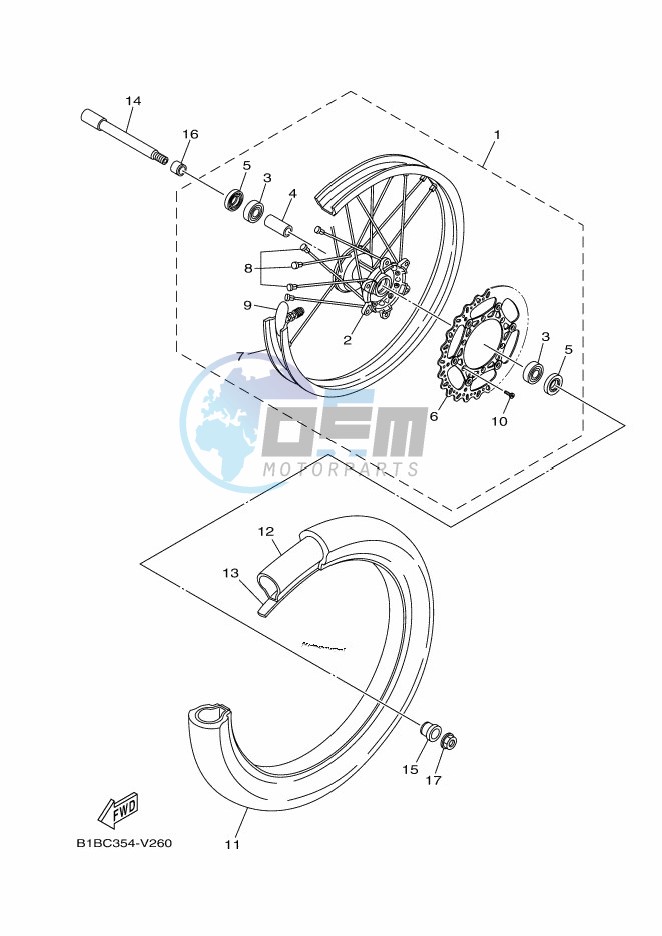 FRONT WHEEL