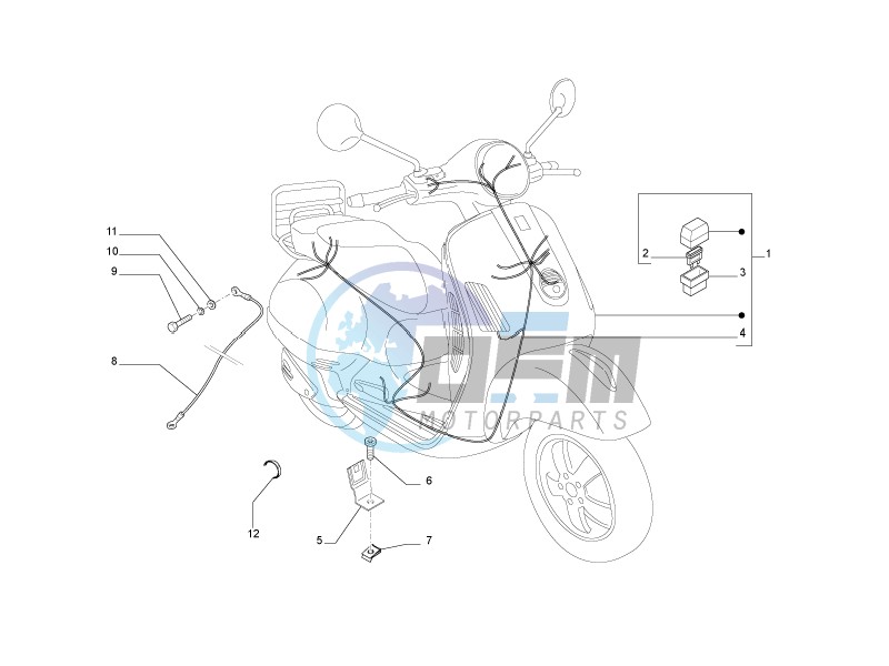 Main cable harness