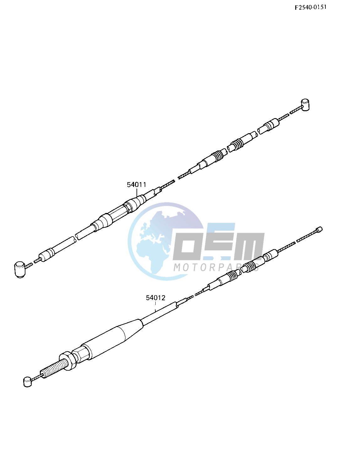 CABLES -- 84 KX250-C2- -