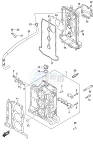 DF 60A drawing Cylinder Head