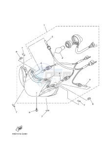 T110C (40BB) drawing HEADLIGHT