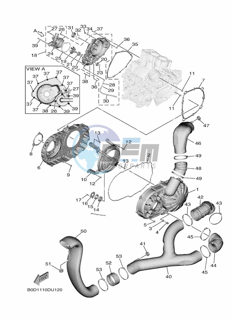 CRANKCASE COVER 1