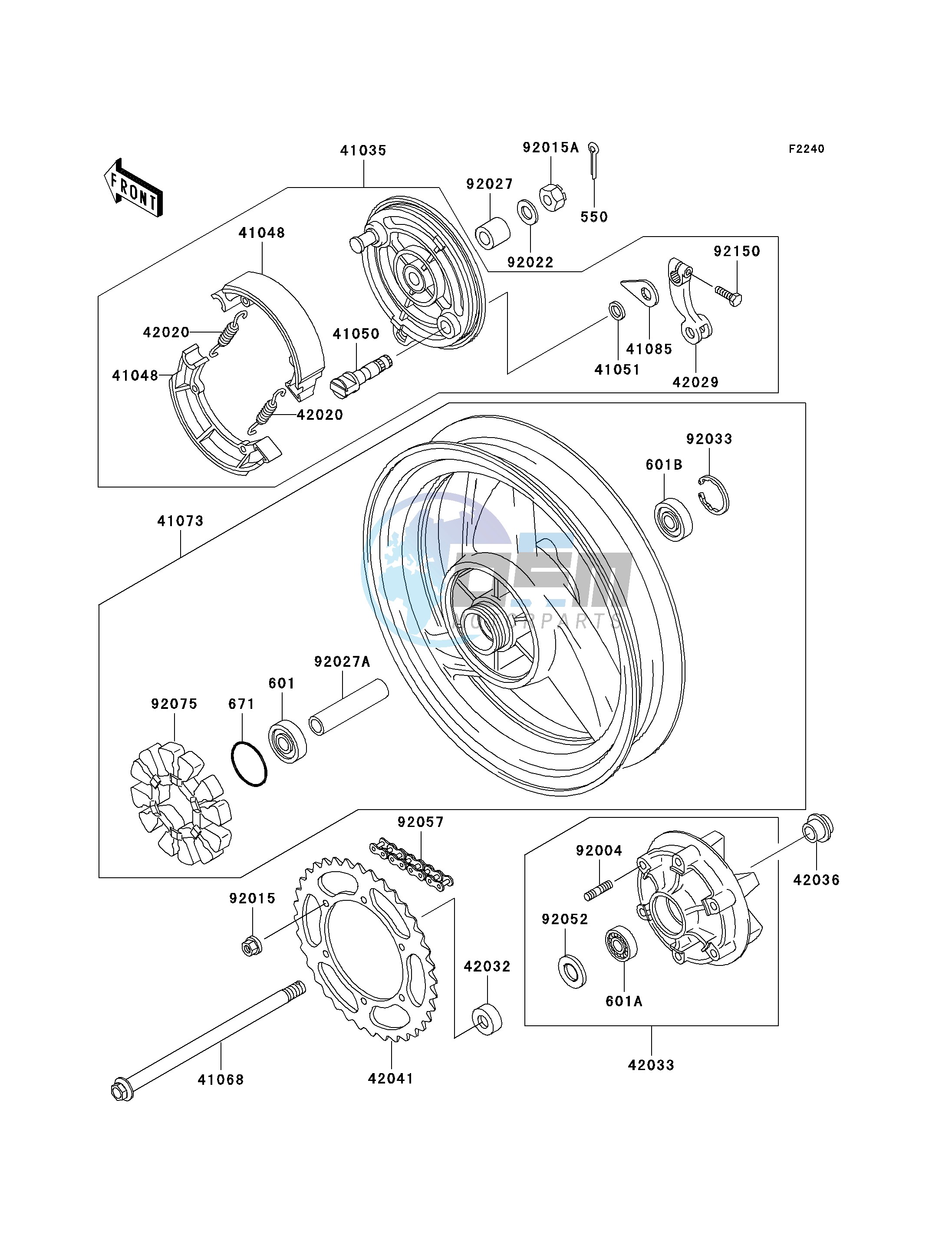 REAR HUB