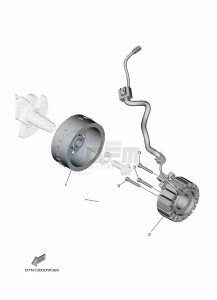 MT-09-SP MTN890D (BAMP) drawing GENERATOR