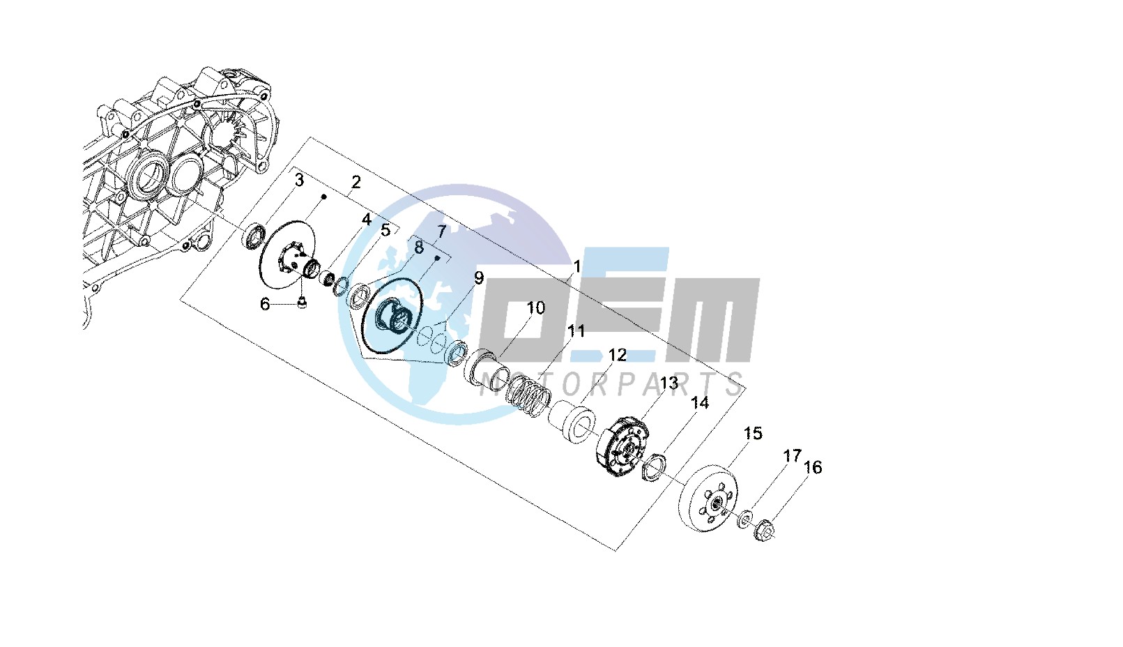 DRIVEN PULLEY