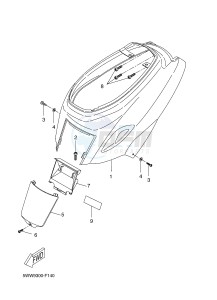 BW'S 50 (2B6K) drawing SIDE COVER