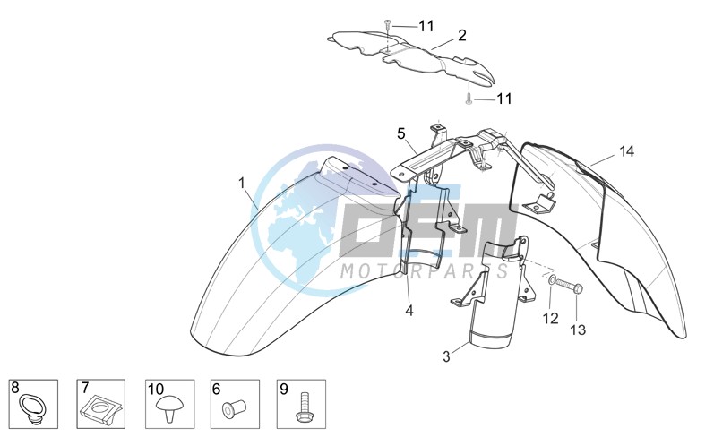 Front body - Front mudguard