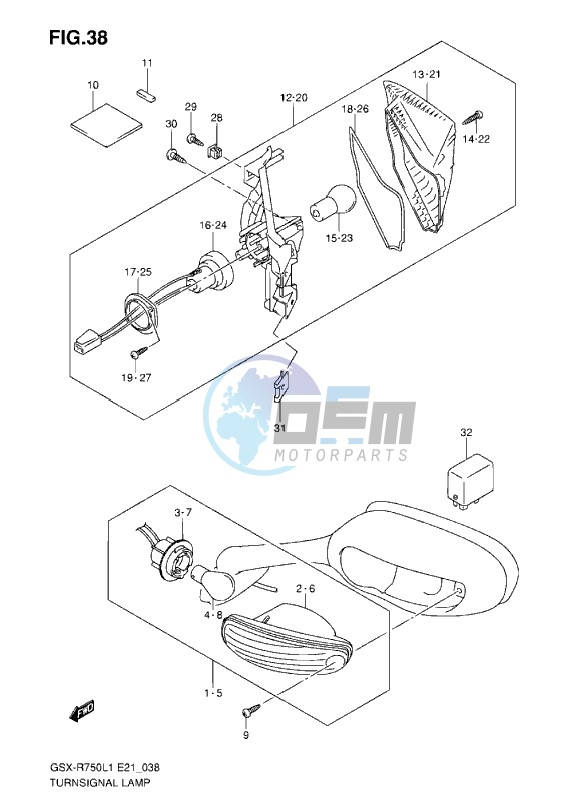 TURNSIGNAL LAMP