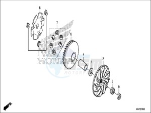 NSC110MPDH UK - (E) drawing DRIVE FACE