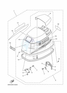 E60HMHDL drawing TOP-COWLING