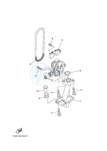 MT07 MT-07 700 (1WSH 1WSJ) drawing OIL PUMP