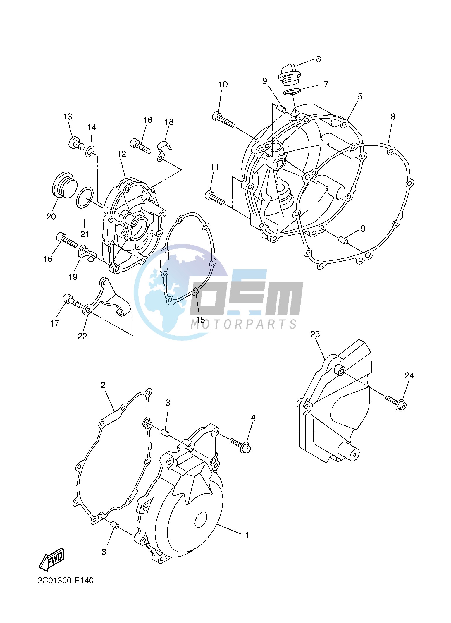 CRANKCASE COVER 1