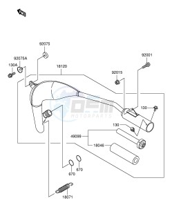 RM60 (E24) drawing MUFFLER