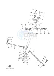 YFZ450R YFZ450RE (1TD3) drawing STEERING