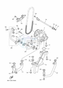 MT-10 MTN1000 (B67J) drawing OIL PUMP