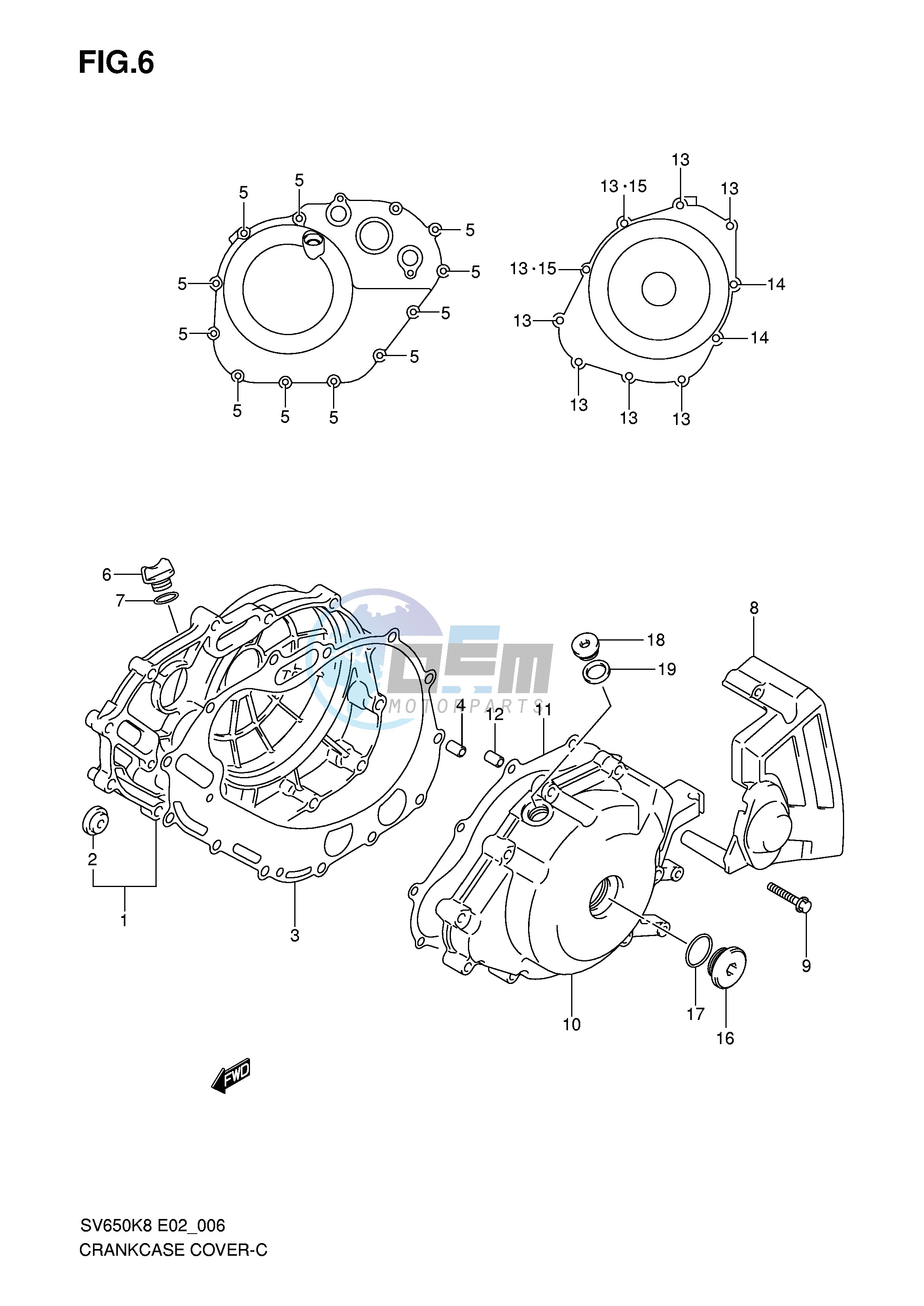 CRANKCASE COVER