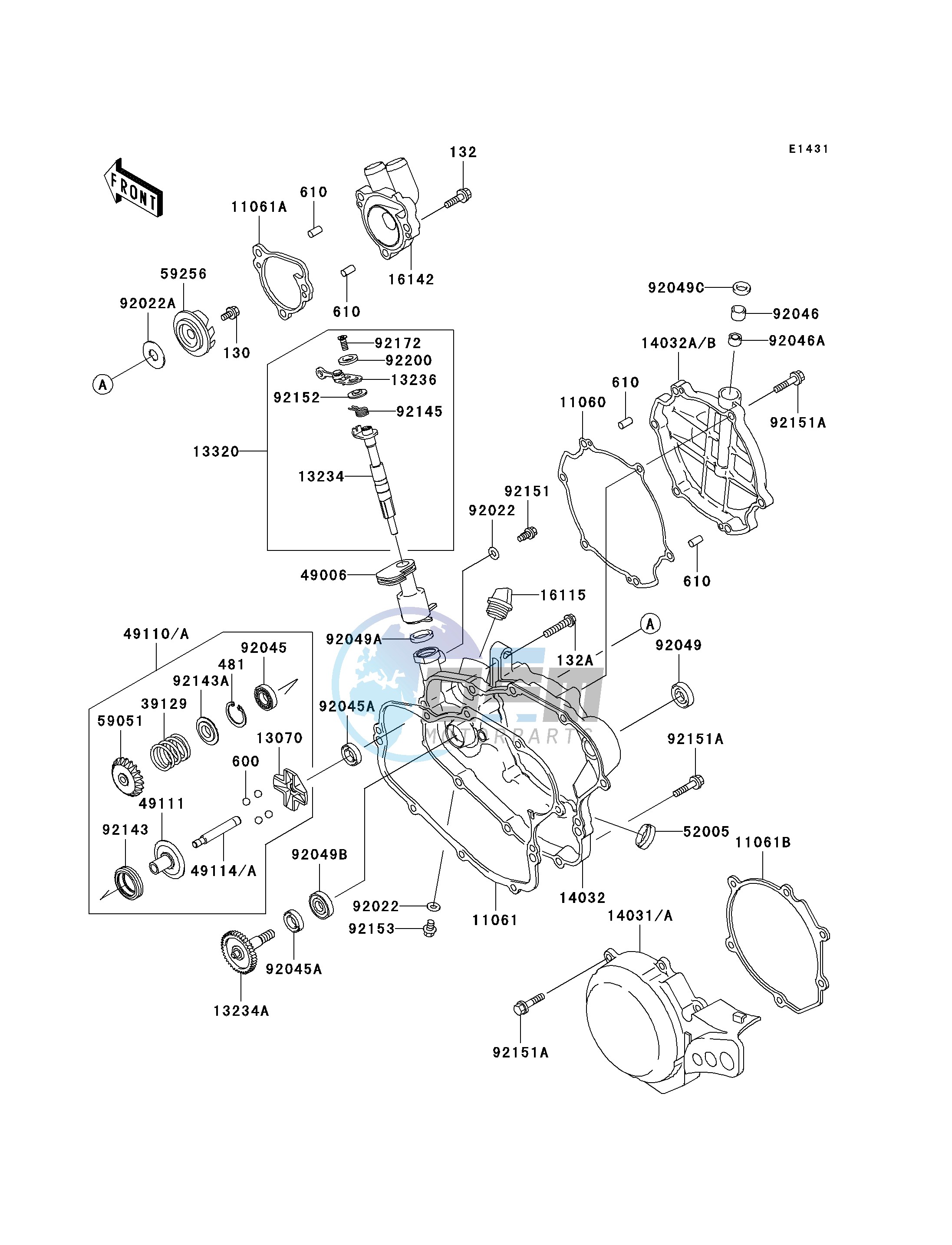 ENGINE COVER-- S- -