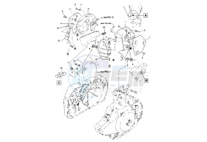 BT BULLDOG 1100 drawing COVER CARBURETOR