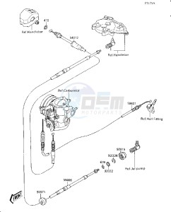 JS 300 A [300 SX] (A1-A5) [300 SX] drawing CABLES-- JS300-A2- -