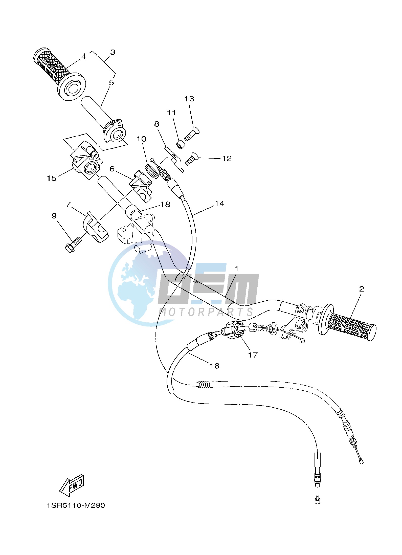 STEERING HANDLE & CABLE