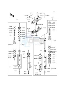 VULCAN_1700_VOYAGER_ABS VN1700BEF GB XX (EU ME A(FRICA) drawing Front Fork