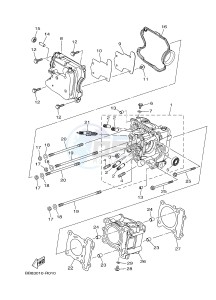 MWS150 MWS150-A TRICITY 155 (BB89) drawing CYLINDER HEAD