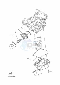 MT-07 MTN690 (BTK7) drawing OIL CLEANER