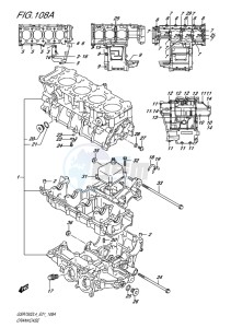 GSR750Z EU drawing CRANKCASE