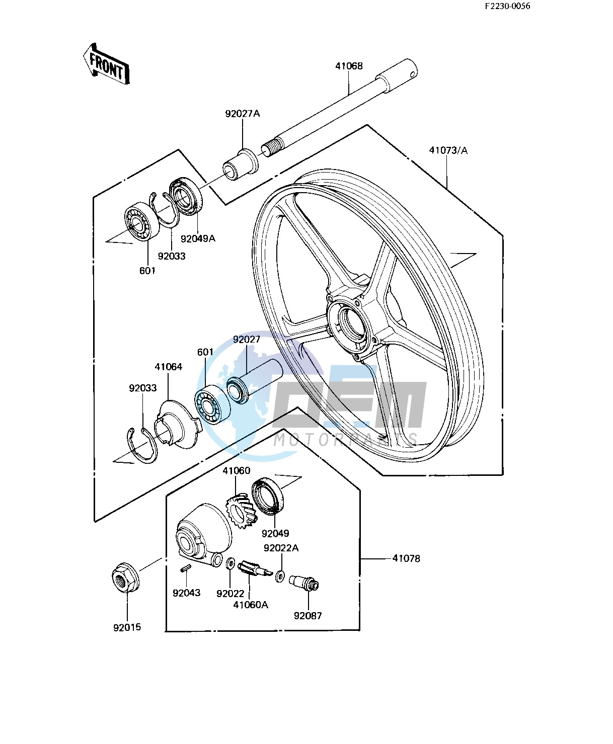 FRONT WHEEL_HUB