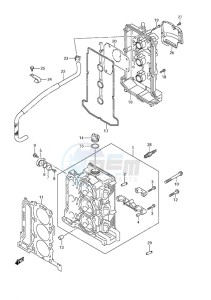 DF 50A drawing Cylinder Head