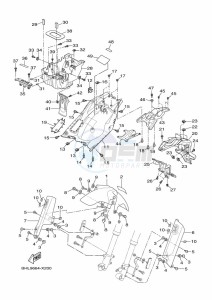 XTZ690 TENERE 700 (BMB9) drawing FENDER