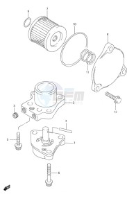 DF 9.9 drawing Oil Pump