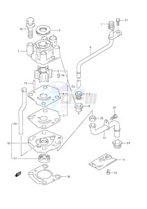 DF 9.9 drawing Water Pump