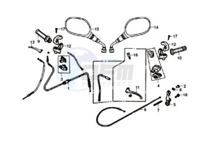 NITRO_50_L0 L0 drawing Cable-switch -handle lever