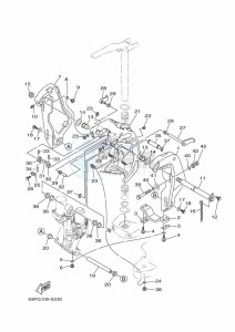 LF150XB-2018 drawing FRONT-FAIRING-BRACKET