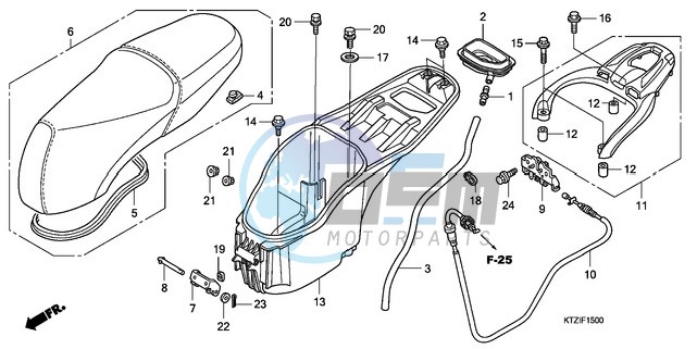 SEAT/LUGGAGE BOX