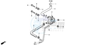 SCV100 LEAD drawing AIR SUCTION VALVE