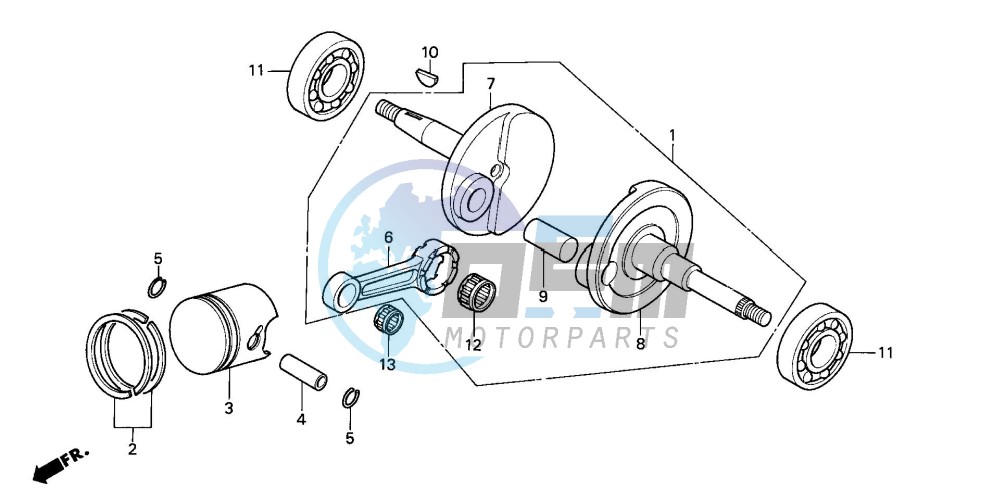 CRANKSHAFT/PISTON