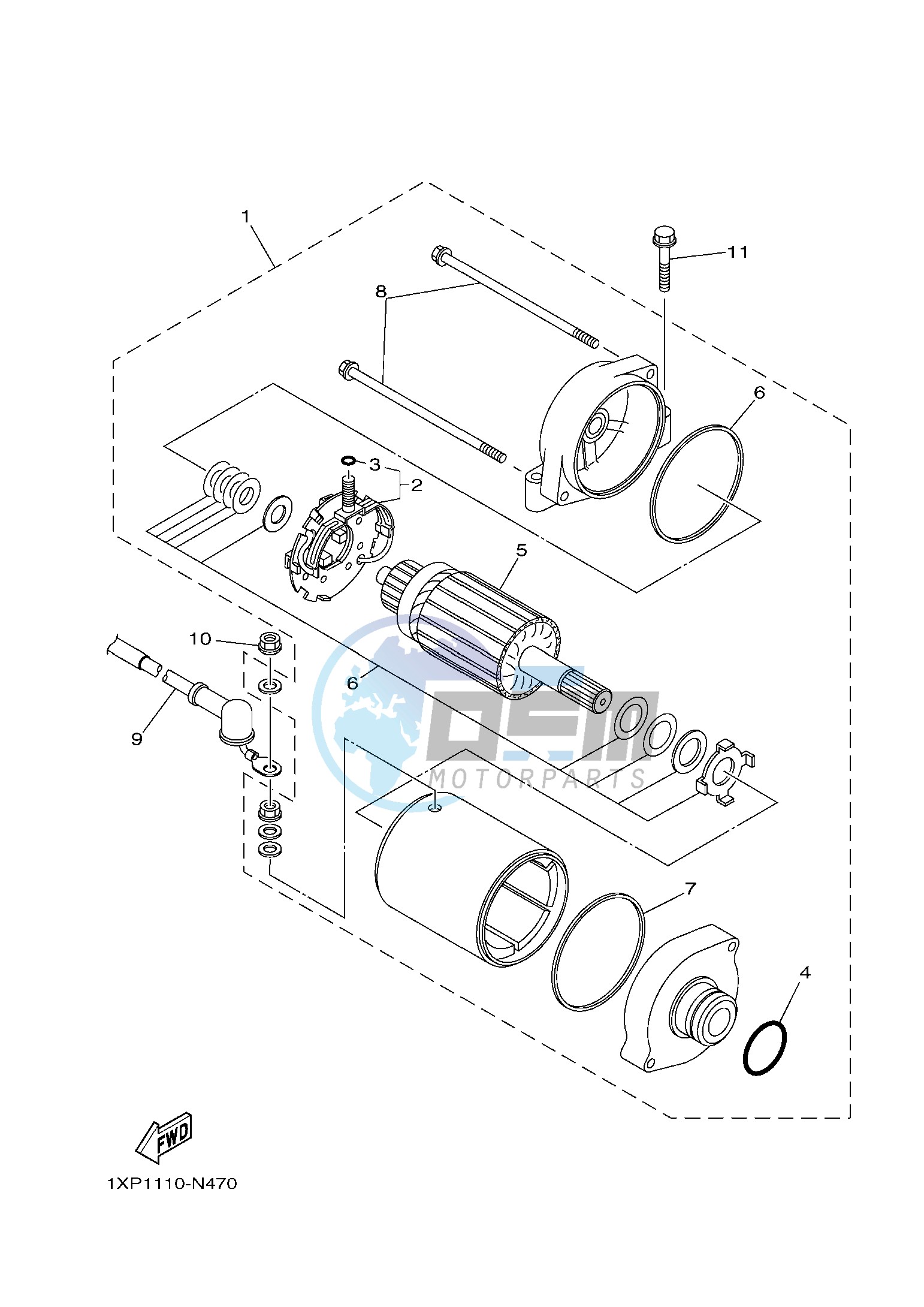 STARTING MOTOR