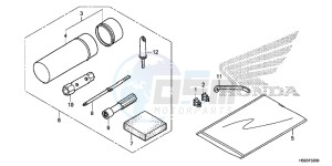 TRX250TMG TRX420 Europe Direct - (ED) drawing TOOLS