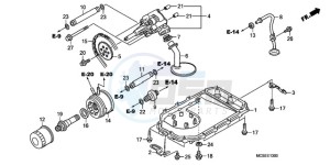 ST1300A9 Australia - (U / ABS MME) drawing OIL PUMP/OIL PAN