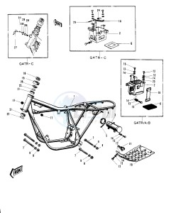 G4 TR (D-E) 100 drawing FRAME_FRAME FITTINGS -- 70-73- -