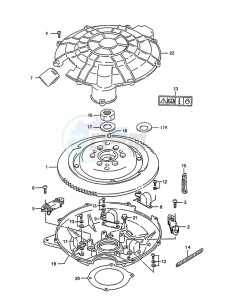 DT 75 drawing Magneto