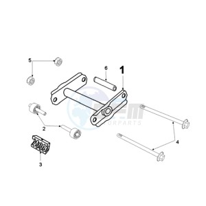 VIVA 2 RMO drawing RMO ENGINEMOUNT WITH SHORT MOUNT RUBBERS