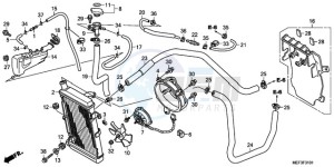 FJS400D9 F / CMF drawing RADIATOR (FJS400D9/FJS400 A)